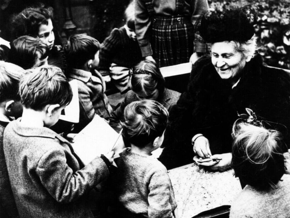 Một số hình ảnh bà Maria Montessori (1)