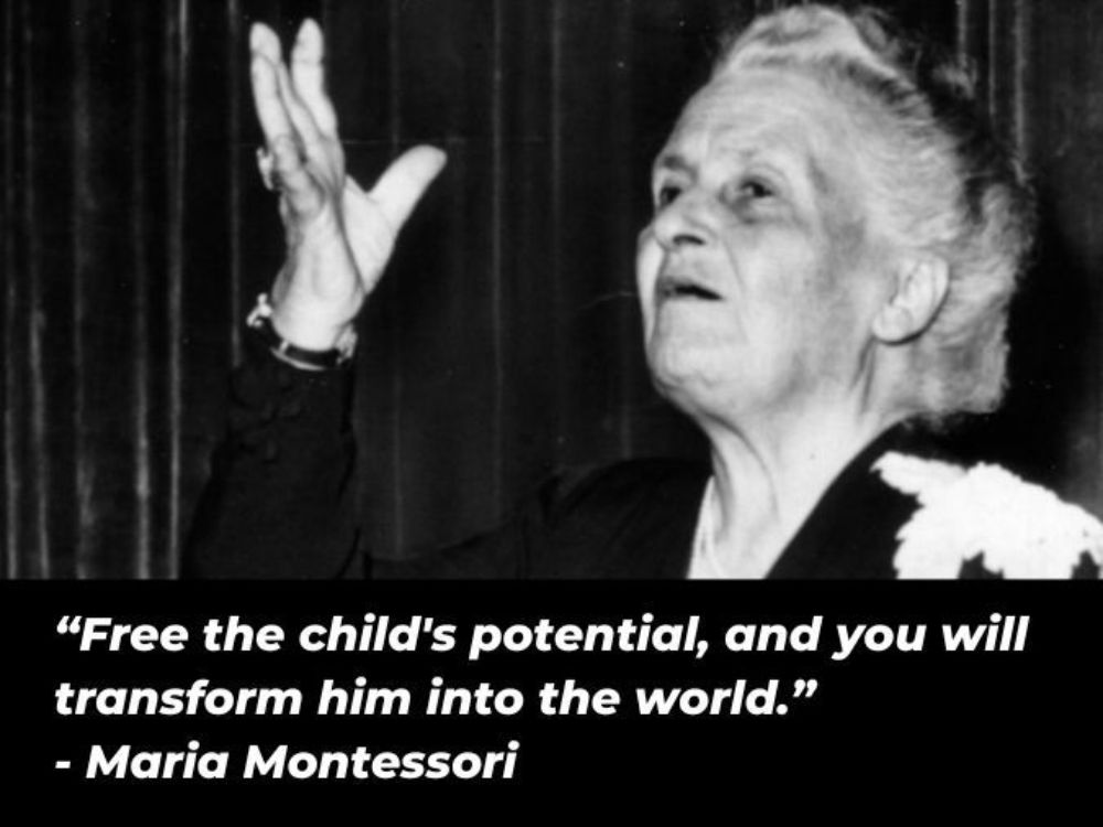Những câu nói hay, bất hủ của bà Maria Montessori