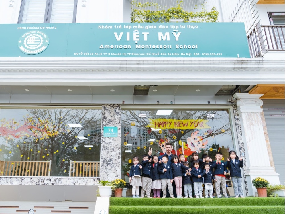 Trường mầm non Quốc tế American Montessori School AMSS