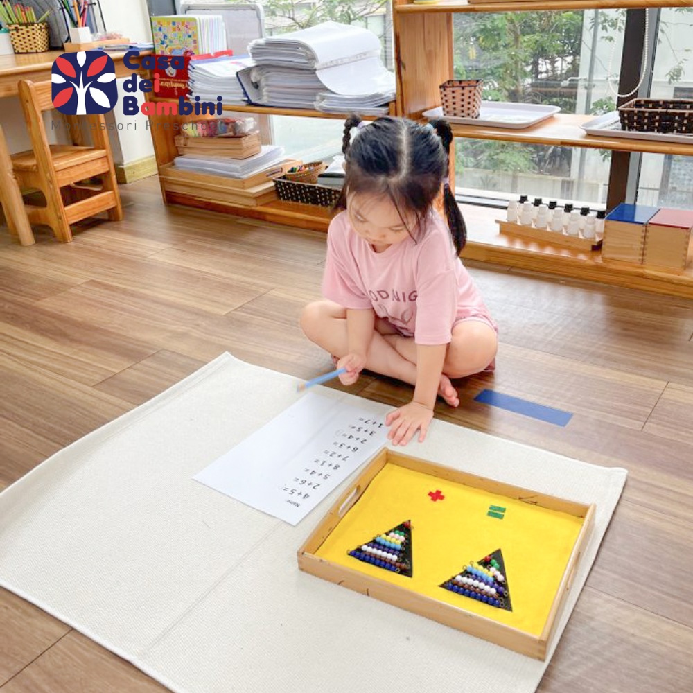 Các góc trong lớp học Montessori bao gồm những góc nào