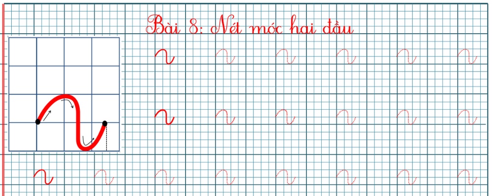 Nét móc hai đầu