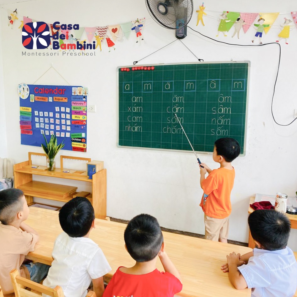 Lợi ích của các bài học Montessori cho trẻ 4-5 tuổi