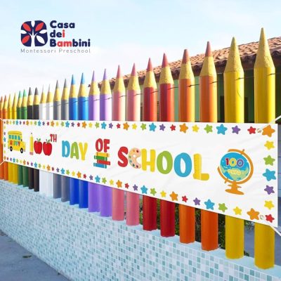 Cổng trường mầm non