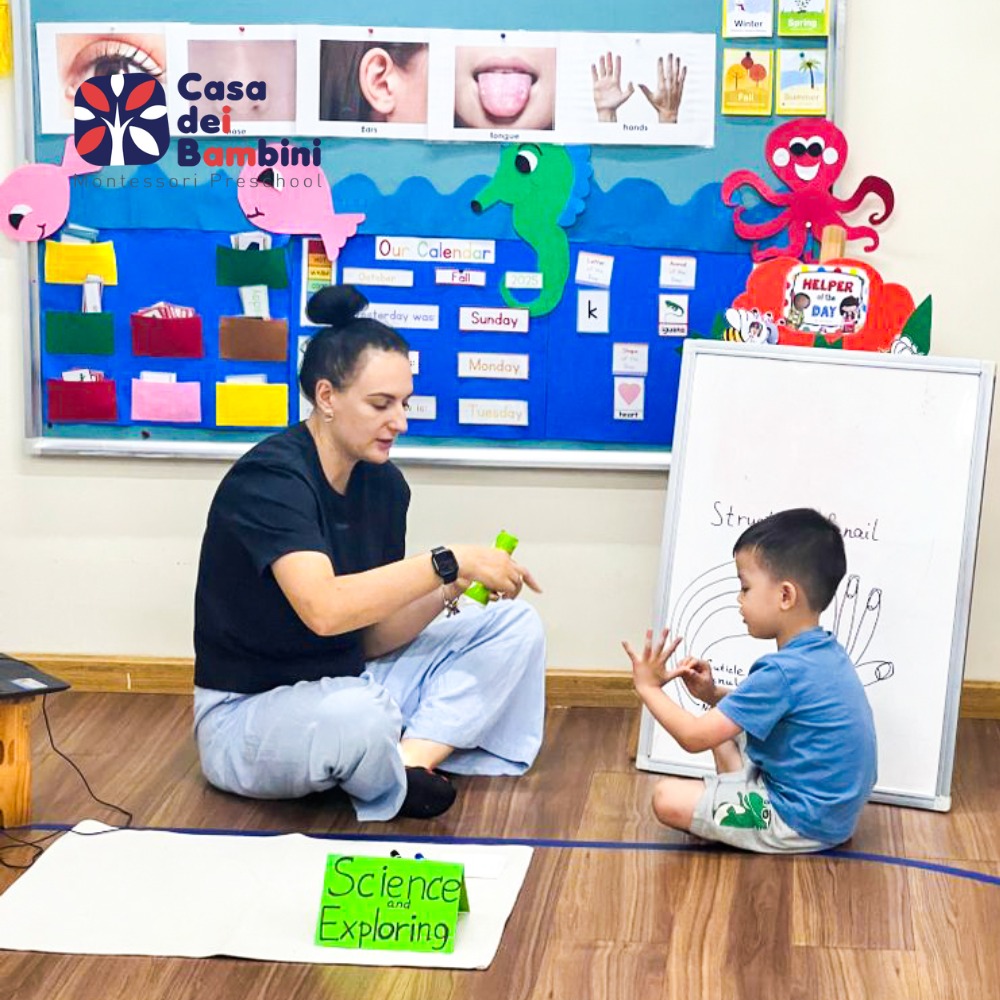 Tương tác giữa người lớn và trẻ 