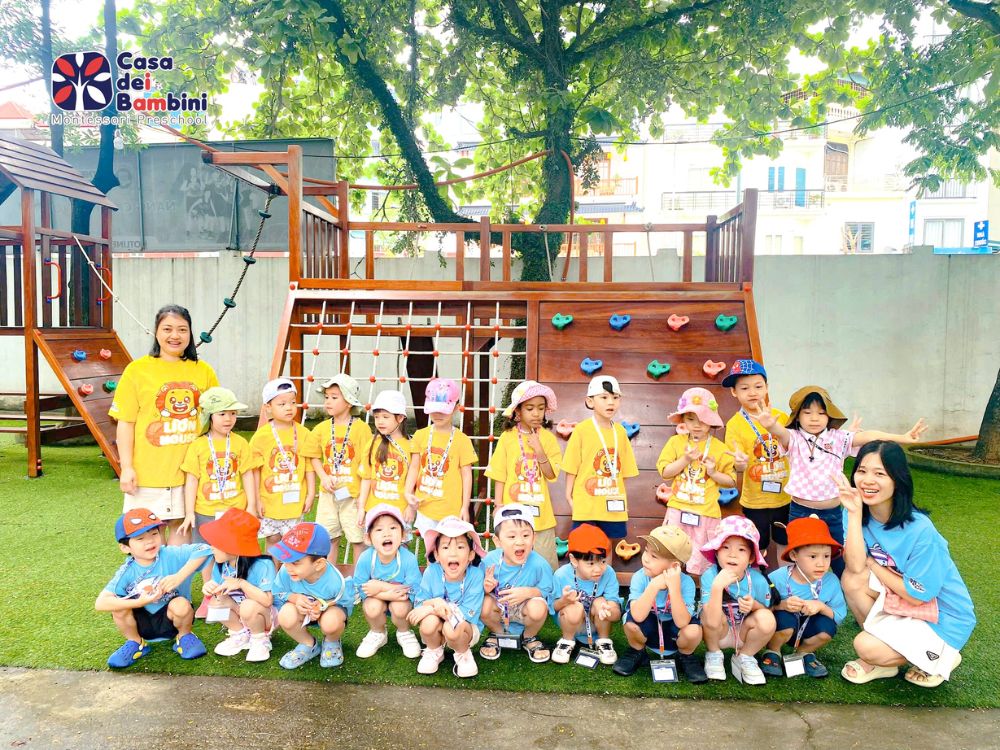 mam non tieng anh la gi Các khu vực trong trường mầm non