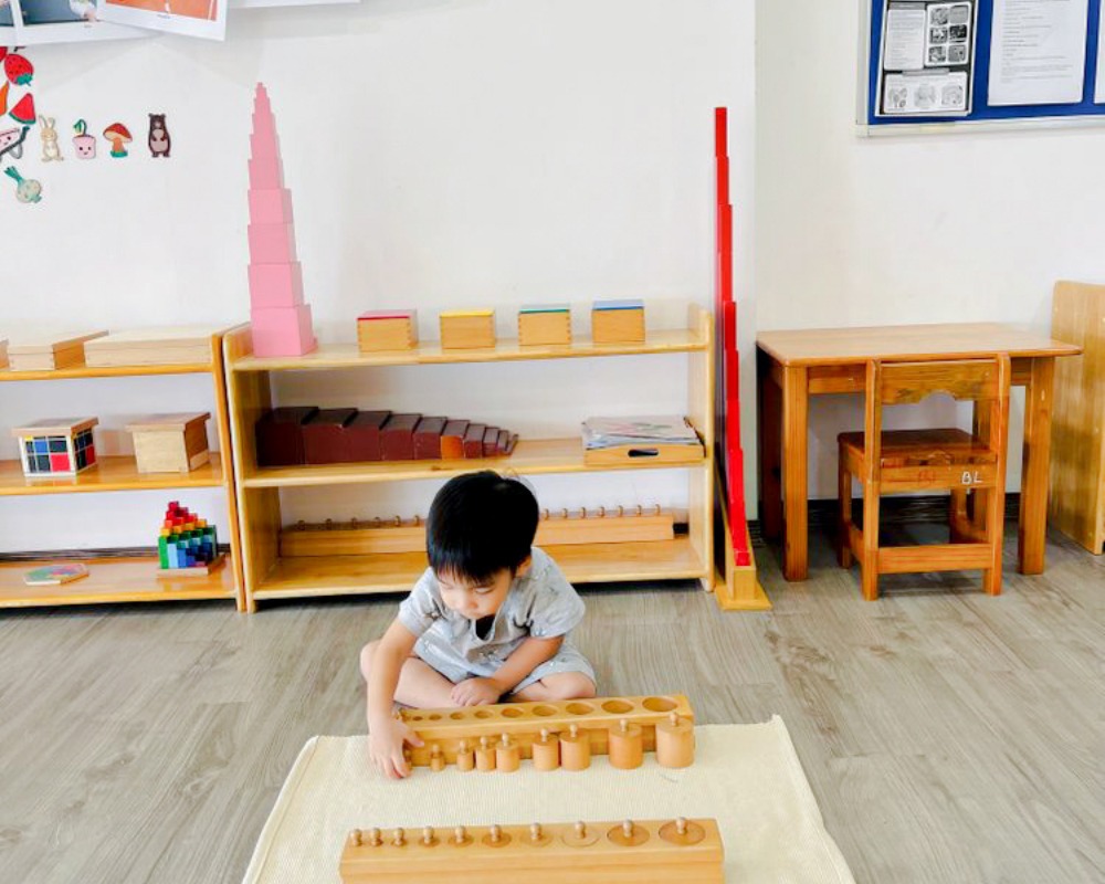 Góc thực hành khoa học với các mô hình mini sáng tạo