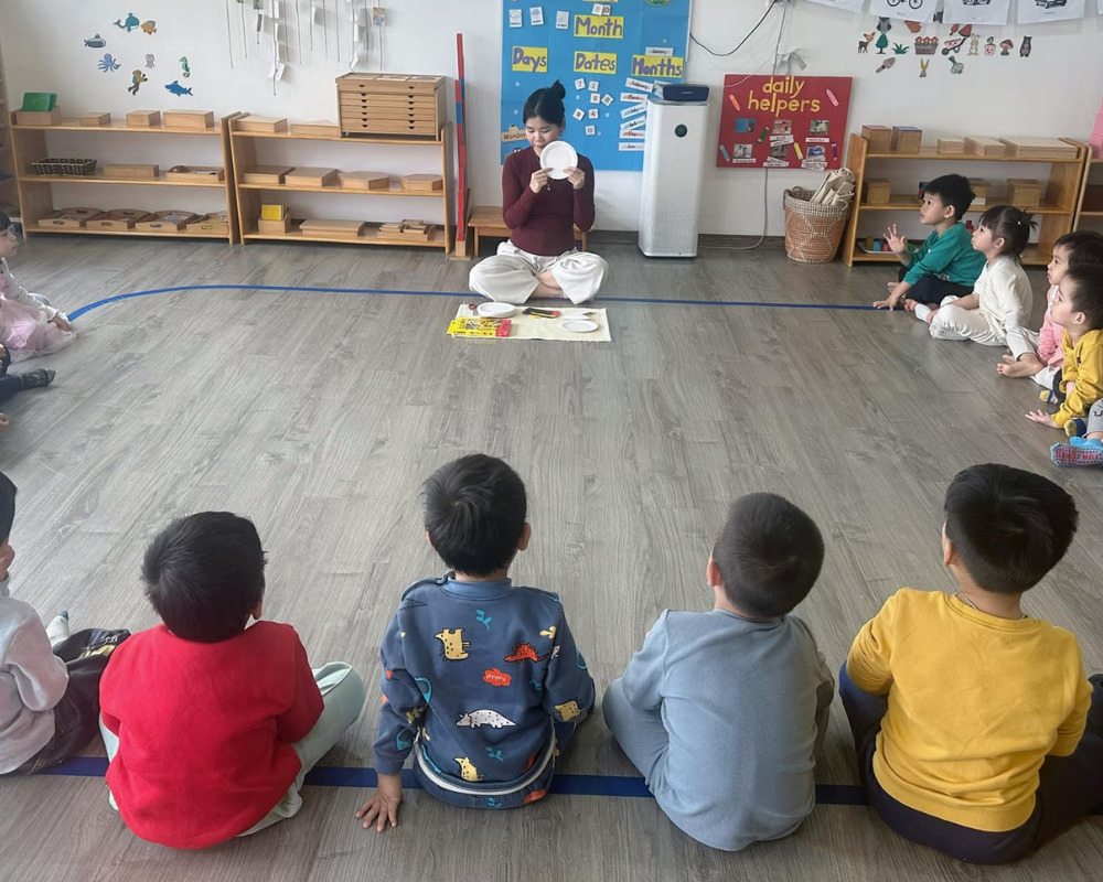 Cần một khoảng trống nhất định khi bố trí góc thực hành khoa học cho bé