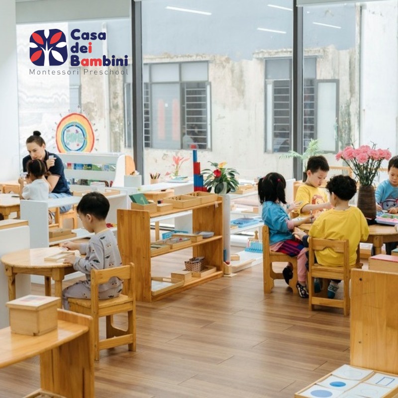30+ Ý tưởng trang trí lớp học Montessori 0-3 tuổi ấn tượng, độc đáo