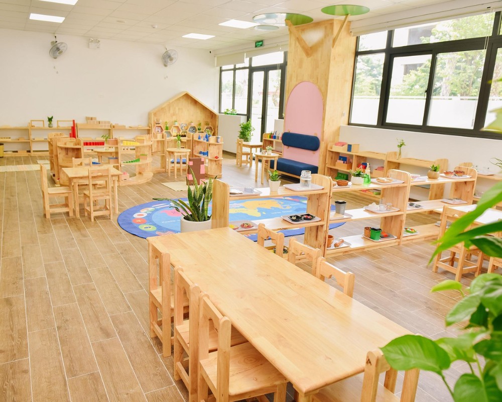 Màu sắc nhẹ nhàng, gần gũi thiên nhiên