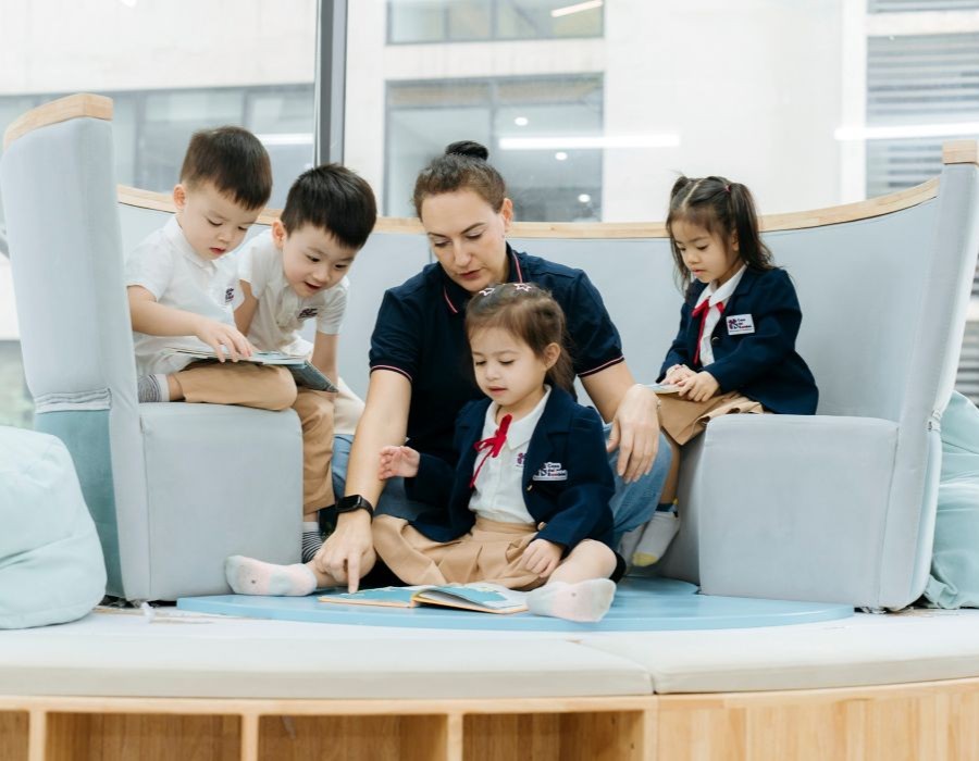 Trường gần giúp phụ huynh đưa đón thuận tiện hơn