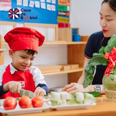 phát triển giác quan cho trẻ